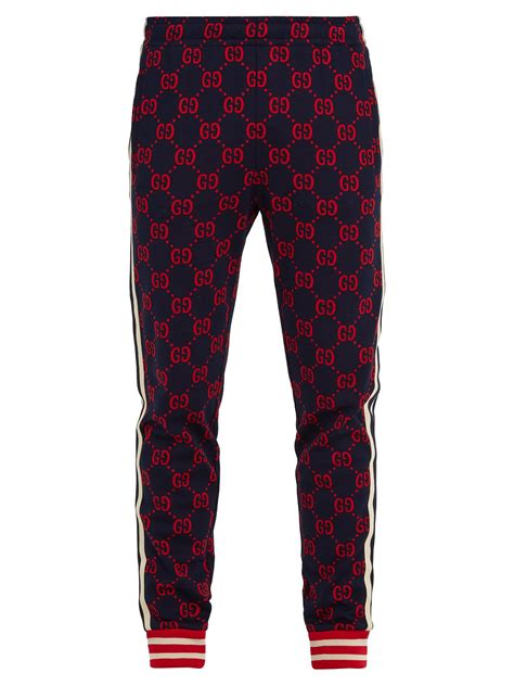 gucci formal trousers|gucci sweatpants men's.